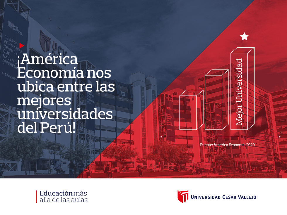 UCV considerada como una de las mejores universidades del Perú por la Revista América Economía