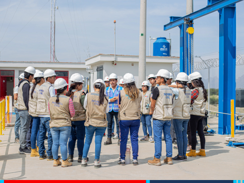 Chiclayo: estudiantes de Ingeniería Civil de la UCV realizaron visita guiada a H2Olmos